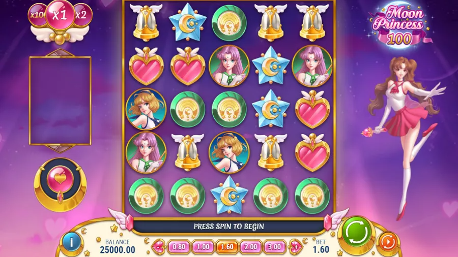 Moon Princess at LuckyTwice